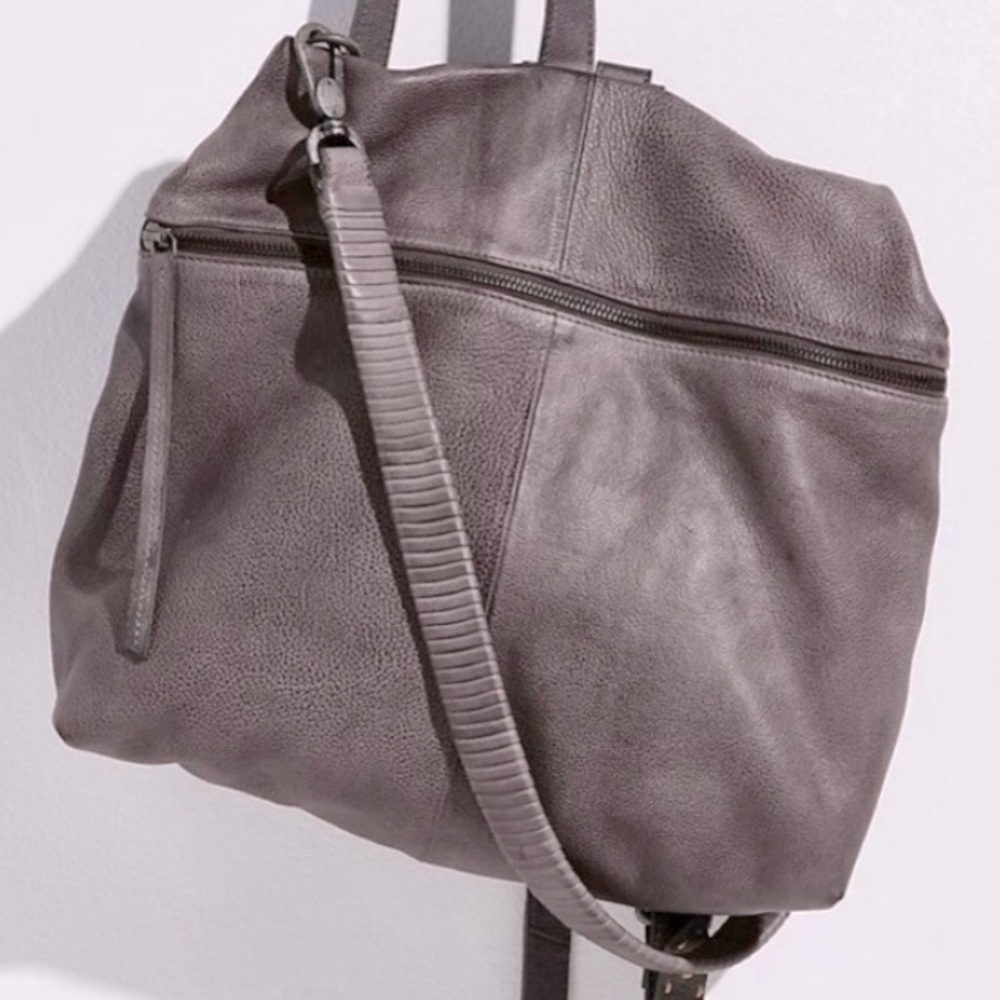 We The Free Gray Backpack Soft Slouchy Design